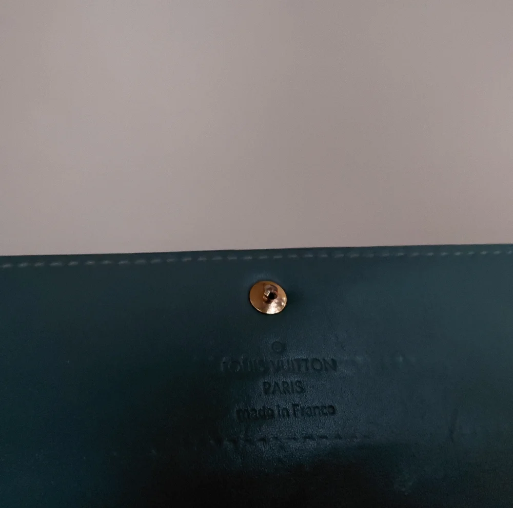 Louis Vuitton Green Olive Sarah Veris Classic Signature Monogram Print - Picture 9 of 11